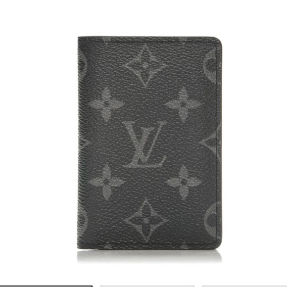 Louis Vuitton Handbags - Authentic Louis Vuitton Pocket Organizer Monogram Eclipse Black/Grey